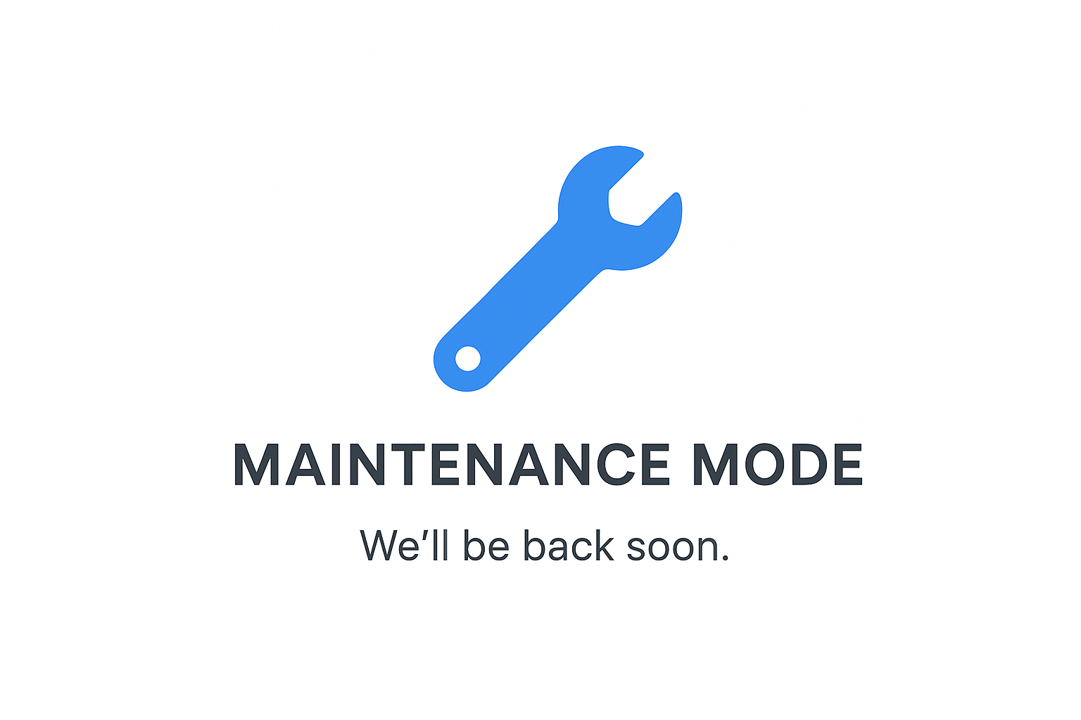 Maintenance Image